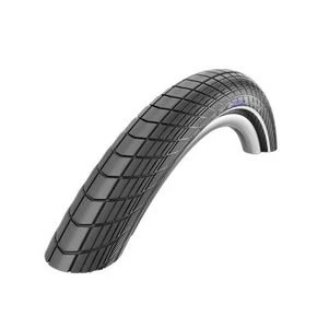 Afbeelding van Schwalbe Buitenband Big Apple 28x2.0 50 622 Draad Reflectie Zwart