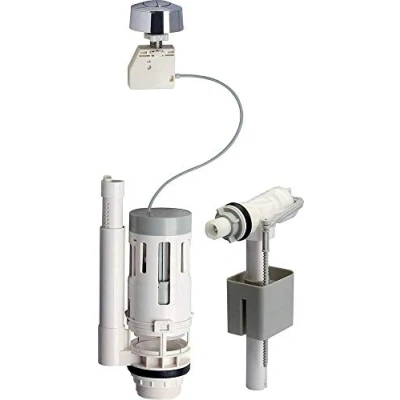 Afbeelding van Rousseau 4231439 Promo stortbak met drukknop 3/6 l/vlotterventielset
