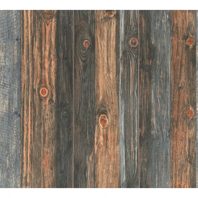 Afbeelding van Leen Bakker A.S. CrÃ ation Behang Houtlook , En Beige 53cm X 10,05 M AS Vinyl Création