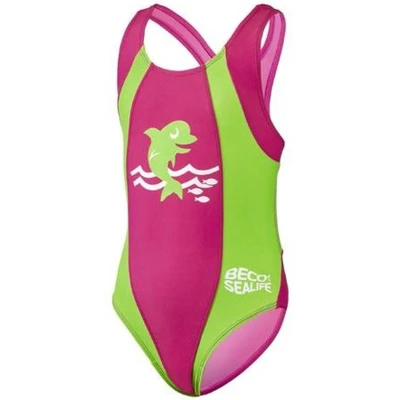 Afbeelding van Beco Badpak Sealife Spf 50+ Polyamide Roze/groen Maat 86