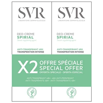 Afbeelding van Svr Spirial Deo Creme 2x50ml Nf