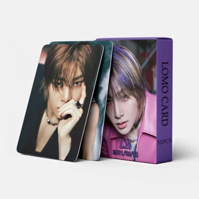 Afbeelding van 55 stuks Stray Kids fotokaarten ATE Cards nieuw album kaarten SKZ BangChan/Felix/ChangBin/HyunJin/Han/Lee Know/I.N Mini Merch Photo StrayKids poster voor fans (I.N)