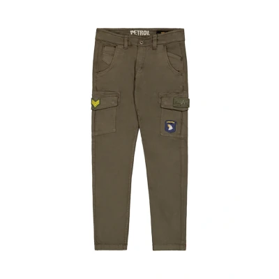 Afbeelding van Alpha Industries Patch Cargobroek, Heren, Maat: 30, Olive