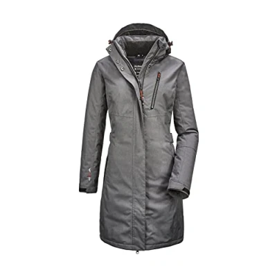 Afbeelding van killtec Women&#039;s Functionele parka/parka met afritsbare capuchon Alisi, anthracite, 50, 32730 000
