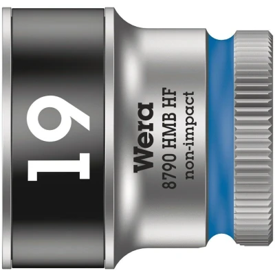 Afbeelding van Wera 8790 HMB HF Zyklop hand en machine dopsleutel 3/8&quot; 19 x 29mm