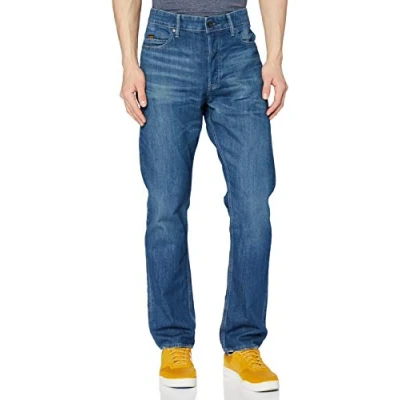 Afbeelding van G STAR RAW Heren Triple A Regular Straight C Jeans, Blauw (Faded Crystal Lake D19164 c665 c280), 30W / 32L