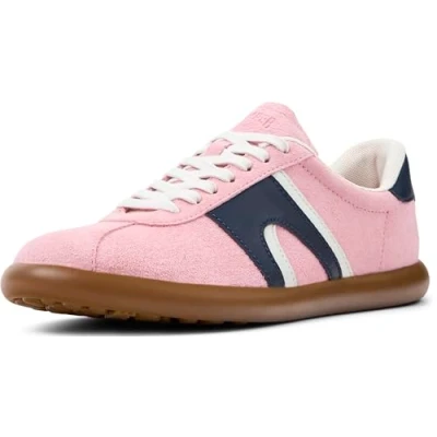 Afbeelding van Camper Pelotas Soller Sneakers laag, Dames, Maat: 37, Pink Veloursleer