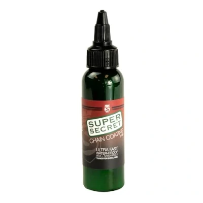Afbeelding van SILCA Super Secret Bike Chain Lube Vloeibare kettingwax om schoon te maken, soepel en stil Ultra Fast Dry voor frictie verbeterde wattage output 2 oz fles