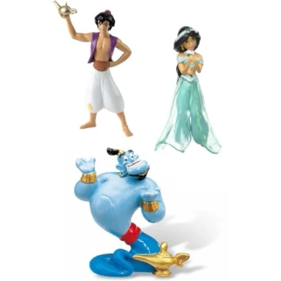 Afbeelding van Bullyland Aladdin Jasmine Genie Speelset 3 Figuren
