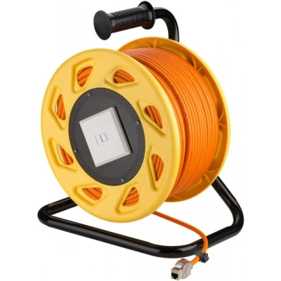 Afbeelding van S/FTP Cat 6a kabel op haspel Goobay