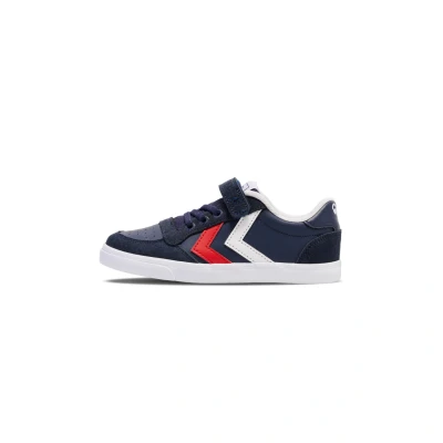 Afbeelding van Hummel Slimmer Stadil Trainingsschoen voor kinderen, Maat: 36, Peacoat Leer/ synthetisch