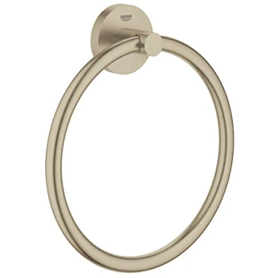 Afbeelding van GROHE Essentials handdoekring 18 cm Brushed