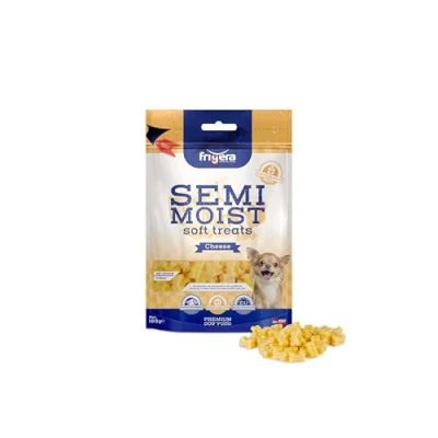 Afbeelding van Frigera Hondensnacks Semi Moist Soft Treats GF Kaas 165g