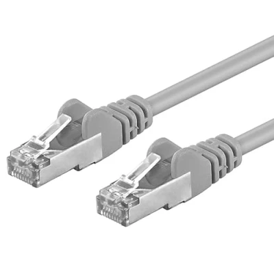 Afbeelding van PremiumCord patchkabel CAT6a S FTP, RJ45 RJ45, AWG 26/7 7m 5 m grijs
