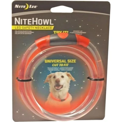 Afbeelding van Nite Ize NiteHowl LED Safety Necklace Red Hondenriem rood