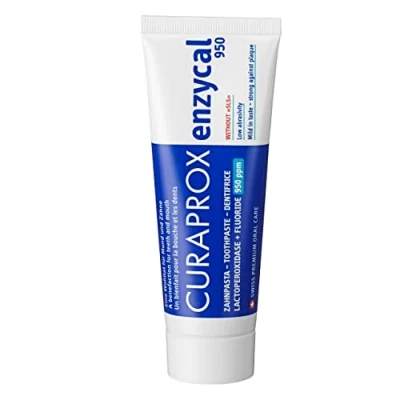 Afbeelding van Curaprox Enzycal 950 Tandpasta met fluoride, 75 ml, 4 stuks (4 x ml)