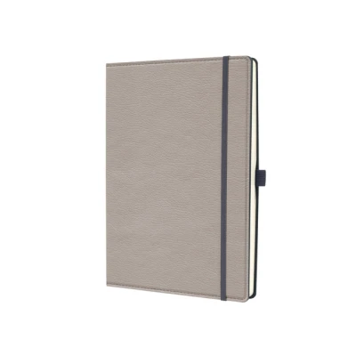 Afbeelding van Sigel notitieboek Conceptum A4 194 pagina&#039;s 80 grams dots beige SI CO692