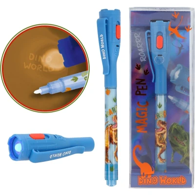 Afbeelding van Depesche Dino World geheime pen met licht