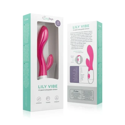 Afbeelding van EasyToys Lily Vibrator 2.0 Oplaadbaar Roze