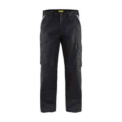 Afbeelding van Blaklader Werkbroek Industrie 1404 1210 Zwart/Grijs D112