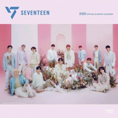 Afbeelding van Seventeen Boygroup 2025 Wandkalender: Original Danilo Kalender [Mehrsprachig] [Kalender]