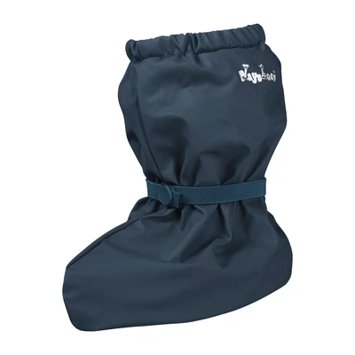 Afbeelding van Playshoes Unisex baby regenvoeten met fleece voering, Oeko Tex Standard 100 kruipschoenen, blauw marine 11, Small