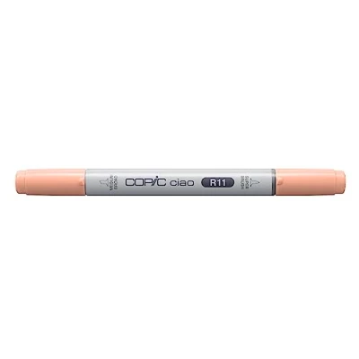 Afbeelding van COPIC Ciao Marker Type R 11, Pale Cherry Pink, veelzijdige layout marker, op alcoholbasis, met een medium breedte en brush tip