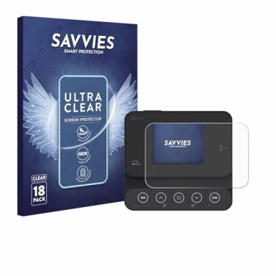 Afbeelding van Savvies Screenprotector voor ISDT K2Zip Folie Beschermfolie transparant (18 Stuks)