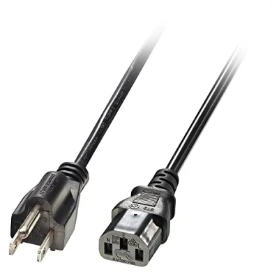 Afbeelding van Lindy 30338 2m C13 coupler Zwart electriciteitssnoer