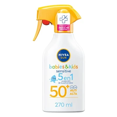 Afbeelding van Sun Babies&amp;Kids Sensitive SPF50+ pistola 270 ml