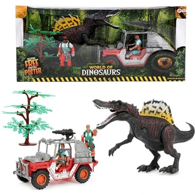 Afbeelding van Toy toys World of Dinosaurs Speelset met Jeep