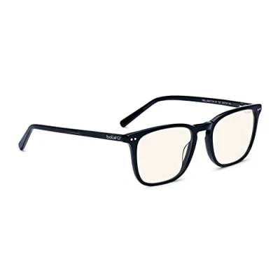 Afbeelding van Bollé Safety PRBWELL10D WELLINGTON leesbril, 2,5 contra, kleurloze pc lens, PRB420 technologie, blauw lichtblokkering, zwart acetaatframe voor uniseks