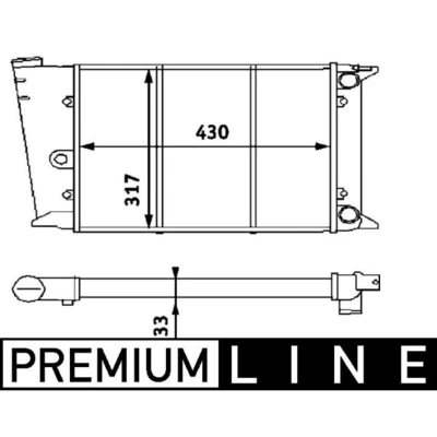 Afbeelding van Mahle Original Radiateur CR 420 000P