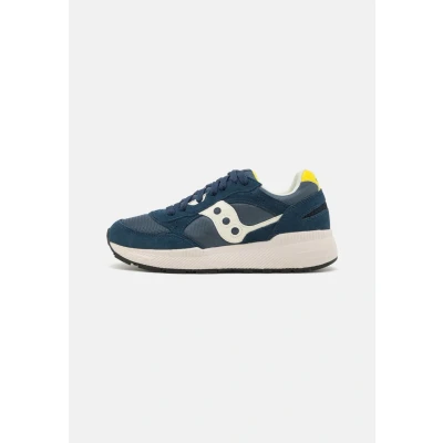 Afbeelding van Saucony Eclipse Unisex Sneakers laag, Maat: 45, Navy/white Leer en textiel