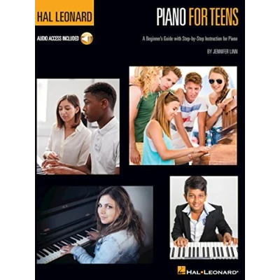Afbeelding van Hal Leonard Piano for Teens Method (Book/Online Audio): A Beginner&#039;s Guide with Step by Instruction