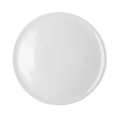 Afbeelding van Holst Porzellan Professionele pizzaplaat 30 cm hard porselein, wit