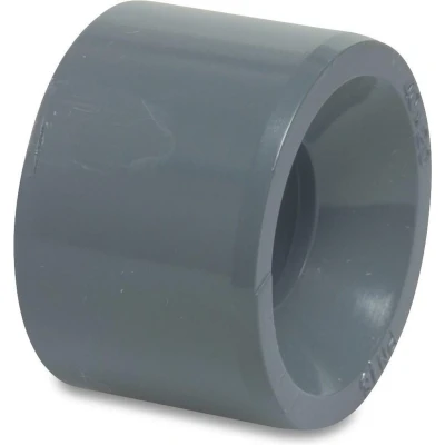 Afbeelding van Inlijmring PVC U 63 mm x 40 lijm spie lijmmof 16 bar grijs