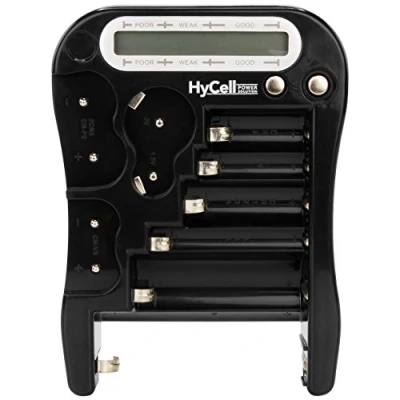 Afbeelding van HyCell Digitale batterijtester/capaciteit testapparaat voor batterijcontrole/accucontrole/knoopcelcontrole/LCD batterijtester met betrouwbare testresultaten