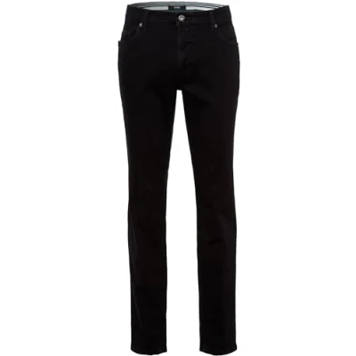Afbeelding van Eurex by Brax Heren Luke Denim Perfect Flex Jeans, Zwart, 24