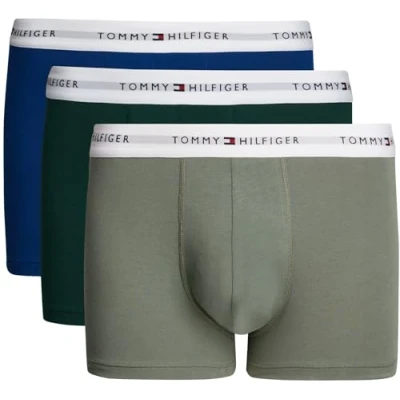 Afbeelding van Tommy Hilfiger Signature Trunk 3 PACK Onderbroeken, Heren, Maat: Small, Grey