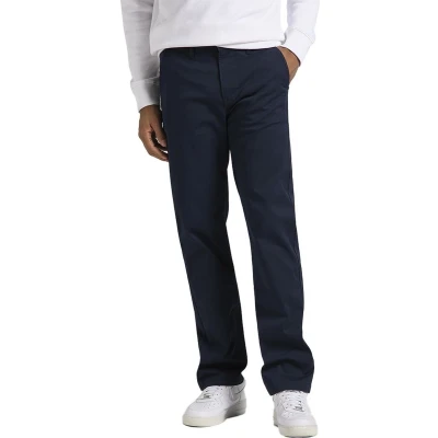Afbeelding van Lee Regular Chino Broek, Heren, Maat: 31x30, Deep navy
