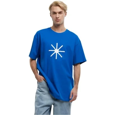 Afbeelding van Mister Tee Error Oversize Heren T shirt XL Blauw