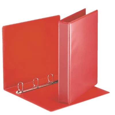 Afbeelding van Presentatieringband Esselte Deluxe A4 4 rings D mech 20mm rood