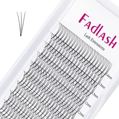 Afbeelding van Premade Wimper 3D 0.07mm C Curl 8 14mm Mix Lengte Pre gemaakt Fans Wimperverlengingen Lash Extensions