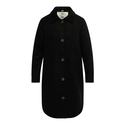 Afbeelding van Overgangsjack gemaakt van een wolmix DREIMASTER S / Zwart 77% Polyester 15% Wol 5% Polyacryl 3% Viscose