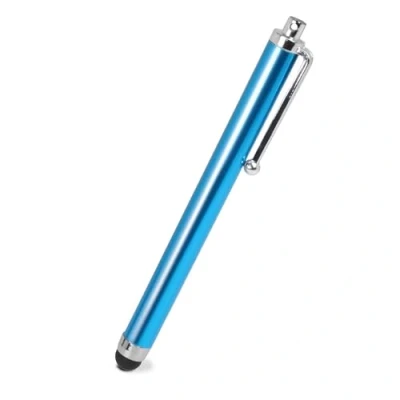 Afbeelding van OcioDual Capacitieve Pen voor Touchscreens, Lichtblauw, Touchpen Compatibel met Smartphones, Tablets, Monitoren, Universele Metalen Aanwijzer, Rubberen Punt, Touchscreen Stylus