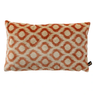 Afbeelding van Hoii LEONARDO Sierkussen 30x50 cm Potters Clay Oranje Multicolor met duurzame kussenvulling