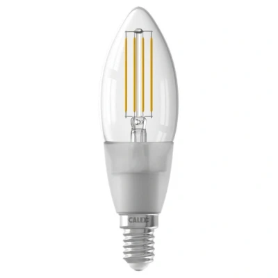 Afbeelding van Slimme lamp E14 Calex Smart Home Kaars (LED, 4.5W, 450lm, 1800 2700K, Dimbaar)