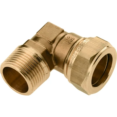 Afbeelding van Bonfix overgangsknie 22 mm knel x 1&quot; bu.dr.
