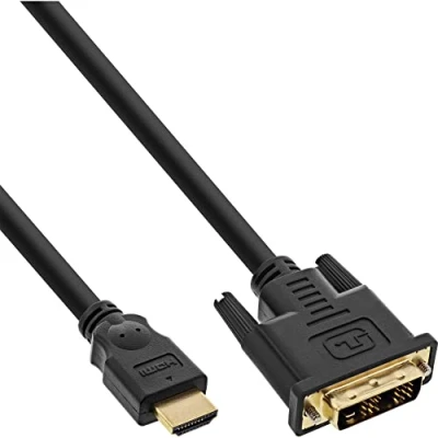 Afbeelding van InLine 0.5m HDMI DVI M/M
